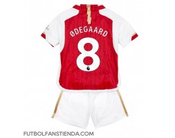 Arsenal Martin Odegaard #8 Primera Equipación Niños 2023-24 Manga Corta (+ Pantalones cortos)